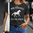 Mir Reichts Ich Geh Reiten Horse Lovers T-Shirt Geschenke für Sie