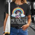 Mir Reichts Ich Geh Schaukeln Unicorn Partner Look T-Shirt Geschenke für Sie