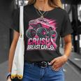 Monster Truck Pink Breast Cancer Awareness T-Shirt Gifts for Her