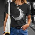 Moon Motif Half Moon Print Full Moon Mobile Phone Cover T-Shirt Geschenke für Sie