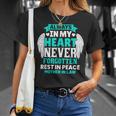 Mother-In-Law In Heaven Family Member Memorial T-Shirt Gifts for Her