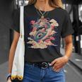 Motif Dragon Japonais Pour Un Style Emblématique T-Shirt Cadeaux pour elle