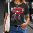 Motocross Heart Dirt Bike Valentines Day Motorcycle Boys T-Shirt Gifts for Her Motocross Heart Dirt Bike Valentines Day Motorcycle Boys T-Shirt Gifts for Her