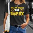 Noob And Professional Gamer Will Do Chores For Robux Boys T-Shirt Gifts for Her