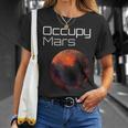 Occupy Mars Planet Mars Conquer T-Shirt Geschenke für Sie