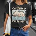 Offizielles Schlaf Pudel Schlafanzug Morgenmuffel Hund T-Shirt Geschenke für Sie