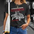 Old Disastrophe Einmal Mit Profis Arbeiten T-Shirt Geschenke für Sie