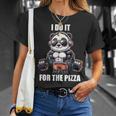Panda Gym Weightlifting Bodybuilder Fitness Workout T-Shirt Gifts for Her