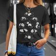 Pandas K-Pop Amusants T-Shirt Cadeaux pour elle