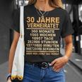 Pearl Wedding Anniversary 30Th Anniversary Married T-Shirt Geschenke für Sie