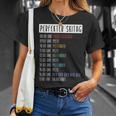 Perfect Ski Day Piste Beer Ski Holiday Après Ski Skier T-Shirt Geschenke für Sie