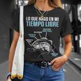 Pescador Pensar En Pesca Soñar Con Pesca Camiseta unisex Regalos para ella