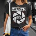 Photography Camera Lens Retro Paparazzi T-Shirt Geschenke für Sie