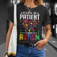 Please Be Patient I Have Autism Autistic Child Kids Toddler T-Shirt Gifts for Her