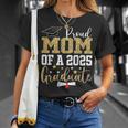 Proud Mom Of A 2025 Graduate Mom Graduation 2025 Mother T-Shirt Gifts for Her