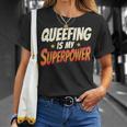 Queefing's My Superpower Queefed Embarrassing Raunchy Humor T-Shirt Gifts for Her