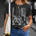 Raccoon T-Shirt - Fun Selfie Design | Unisex Casual Wear Gifts for Her
