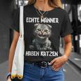 Real Have Cats Cat Sayings Cat T-Shirt Geschenke für Sie