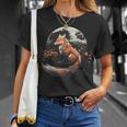 Renard Rouge Clair De Lune Japonais Sakura Fleur De Cerisier T-Shirt Cadeaux pour elle