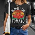 Respect The Tomato T-Shirt Geschenke für Sie