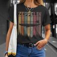 Retro Zeppelin 70Er Jahre Dirigible Blimp Luftschiff Zepelin Zepplin T-Shirt Geschenke für Sie