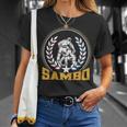 Sambo Cazas Artes Marciales Entrenador Formación Camiseta unisex Regalos para ella
