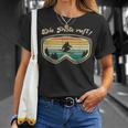 Skifahrer Herrenintage Skifahren Skifahrer Geschenk T-Shirt Geschenke für Sie