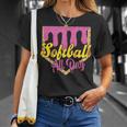 Softball Drip Boys Ice Cream Drip Youth Softball All Day T-Shirt Gifts for Her