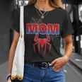 Spider Mom Family Birthday Boy Retro Mother's Day T-Shirt Gifts for Her