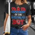 Spider Web Birthday Party Dad Of The Birthday Boy T-Shirt Gifts for Her