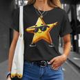 Star Dabbing Yellow Star Dabben With Star Motif T-Shirt Geschenke für Sie