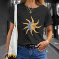 Sun And Moon Couple Top Fashion T-Shirt Geschenke für Sie