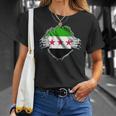 Syria Flag Free Syria Flag T-Shirt Geschenke für Sie