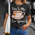 Tea Drinker Tea Lover This Is My Tea Tea Humor Drinker T-Shirt Gifts for Her