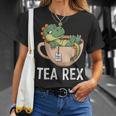 Tea Rex T-Rex Dinosaurio Tyrannosaurus Camiseta unisex Regalos para ella