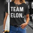 Team Elon Name T-Shirt Geschenke für Sie