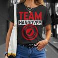 Team Hangover Certified Alkohol Trinken Trinker Party T-Shirt Geschenke für Sie