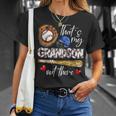 That's My Grandson Out There Baseball Grandma T-Shirt Gifts for Her