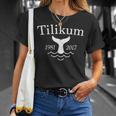Tilikum Libre Salvar A La Ballena Asesina Orca De Cautiverio Camiseta unisex Regalos para ella