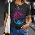 Tree Of Life Spiritual Moon Phases Yoga T-Shirt Geschenke für Sie