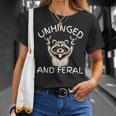 Unhinged Raccoon Vintage T-Shirt - Wild Style for Fun Fans Gifts for Her