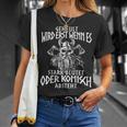 Viking Nordic Compass Wolf Nordic Germanic Midgard T-Shirt Geschenke für Sie