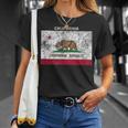 Vintage California Flag T-Shirt Geschenke für Sie