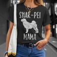 Vintage Shar-Pei Mama Sharpei Mom Dog Owner Mother T-Shirt Gifts for Her