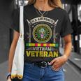 Vintage Us Air Force Vietnam Veteran Usa Flag Veterans Day T-Shirt Gifts for Her