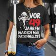 Vor 49 Jahren War Ich Mal Der Fastelste 49Th Birthday Man S T-Shirt Geschenke für Sie