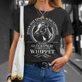 Whippet Guardian Angel Dog Greyhound Dog Saying T-Shirt Geschenke für Sie