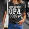 I Will Grandpa 2025 Baby Announcement Grandpa 2025 T-Shirt Geschenke für Sie