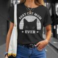 Women's Best Cat Mum And Cat Mummy Ever Retro T-Shirt Geschenke für Sie