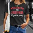 Women's Goat Mama – Disturted Enough – For Goat Owners T-Shirt Geschenke für Sie